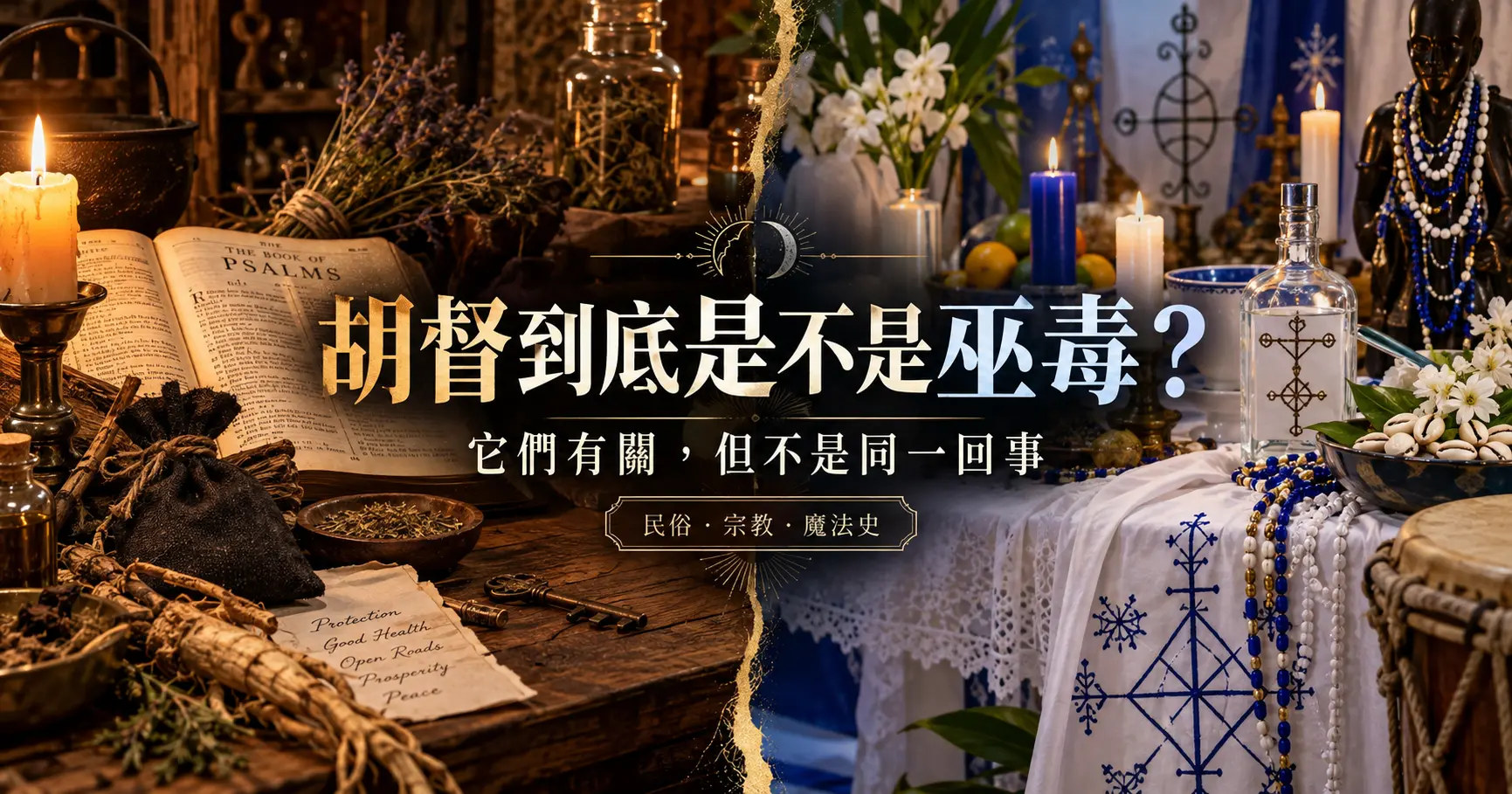 胡督、海地巫毒與路易斯安那巫毒:三條相關卻不同的傳統